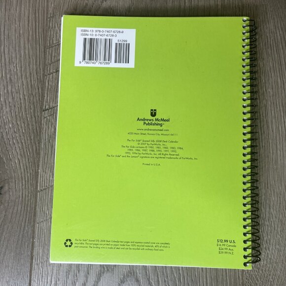 The Far Side Gary Larson Lot Of 3 - Gallery 4, 2008 Desk Calendar & Collection - Picture 13 of 16